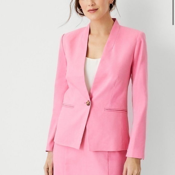 NWT Ann Taylor pink Blazer - Picture 1 of 11
